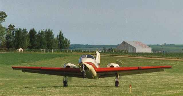 Angel 44KE on takeoff